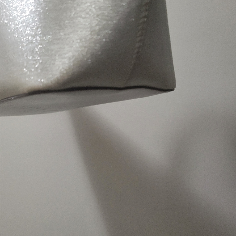Kate Spade Shimmer Silver Small Tote Bag - Picture 8 of 10